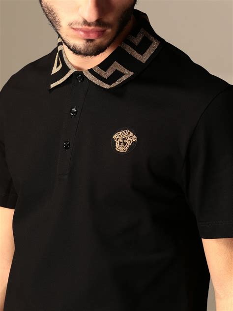 versace polo t shirt sale|versace men's polo shirt sale.